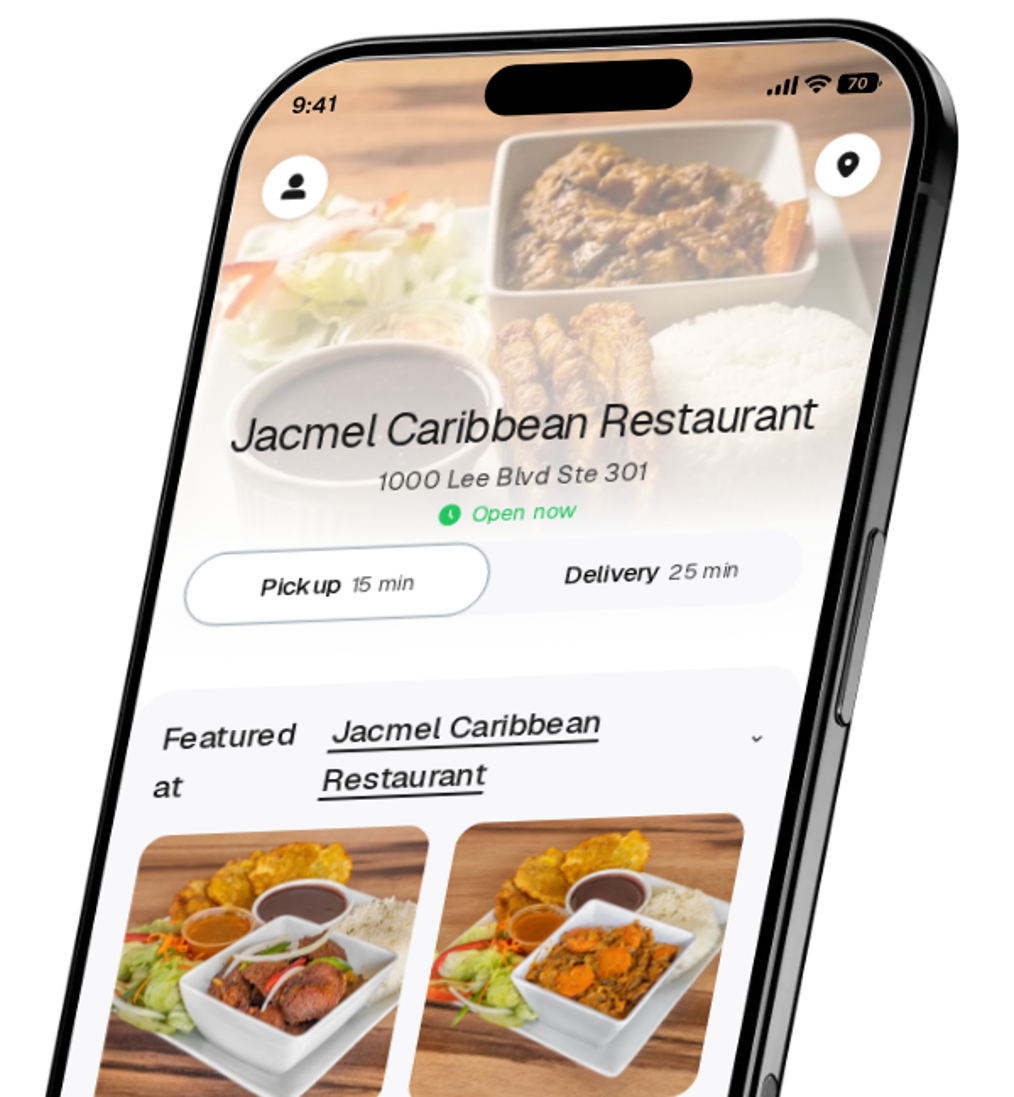 Jacmel Caribbean Restaurant app preview